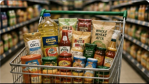 Fresh groceries and everyday essentials
